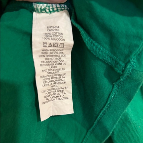 The Children's Place Boys Shirt XXL Christmas Dinosaur Green Long Sleeve - Picture 5 of 6